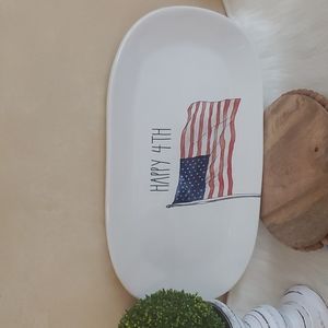Rae Dunn 4th of July platter